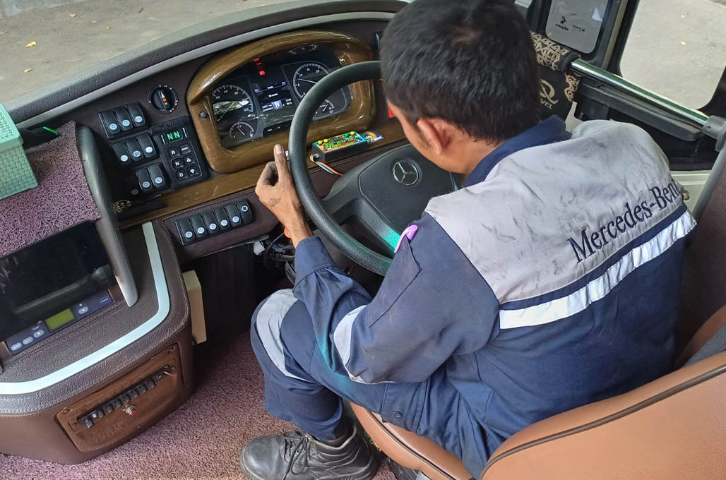 Mercedes-Benz Bus Year-End Rescue Kawal Kelancaran Libur Nataru 2025/2026