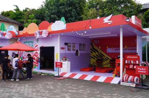 Wahana Honda Buka Posko Mudik untuk Rehat Sejenak Sambil Periksa Motor