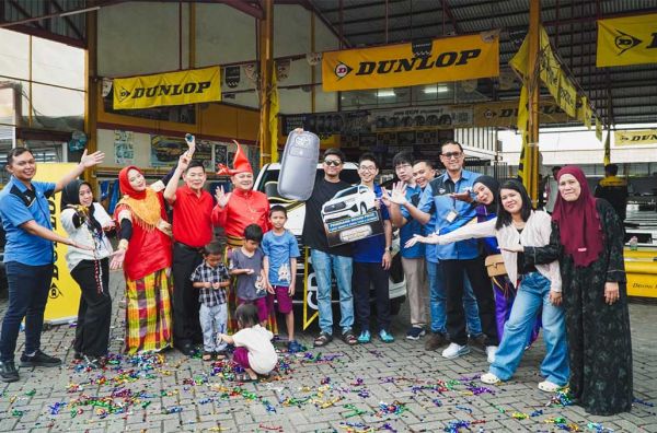 Dunlop Perkenalkan Inovasi Produk Terbaru Sambil Tebar Hadiah