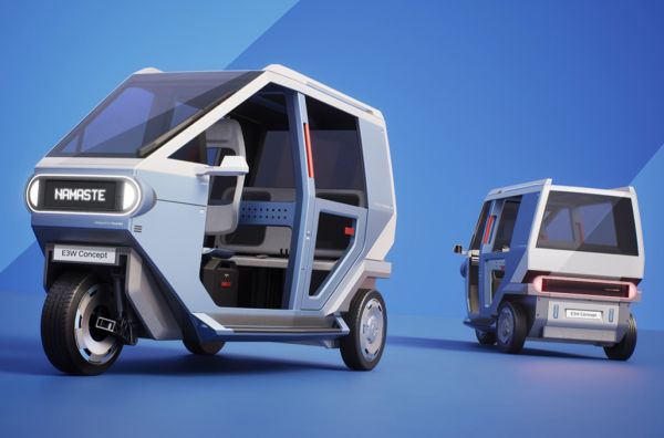 TVS dan Hyundai Motor Kolaborasi Garap Peluang E3W, Motor Roda Tiga Listrik
