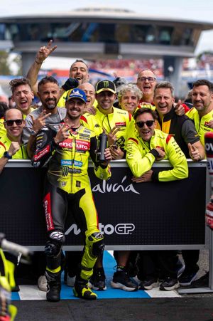 Pertamina Enduro VR46 Tembus Tiga Besar Klasemen, Usai Di Giannantonio Podium di Jerez