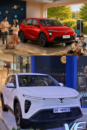 VinFast VF MPV 7 Dipastikan Mulai Melenggang dari Pabrik Subang