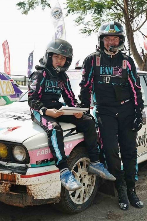 The Legend Continues: Tongkat Estafet Rifat Sungkar untuk Generasi Ketiga di Ranah Motorsport (foto.IG El Mayka Rifat Sungkar)