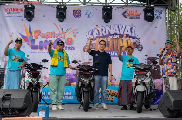 Yamaha Karnaval Gear Ultima Bikin Semarak Kota Depok, Jadi Ajang Keseruan Pesta Rakyat