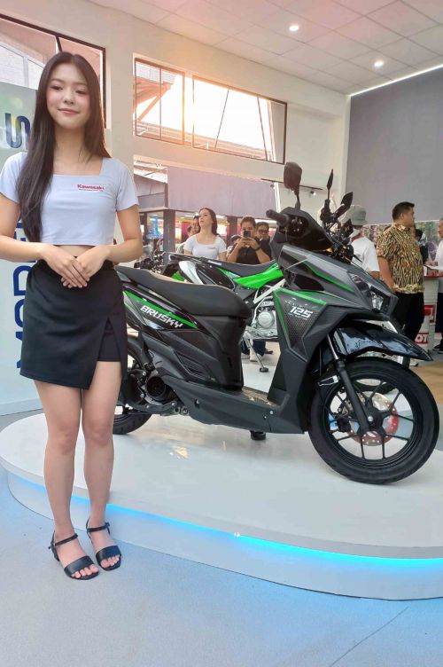Kawasaki Kejutkan Indonesia, Ketika Hadirkan Skutik Modenas Brusky 125 di PRJ 2026!
