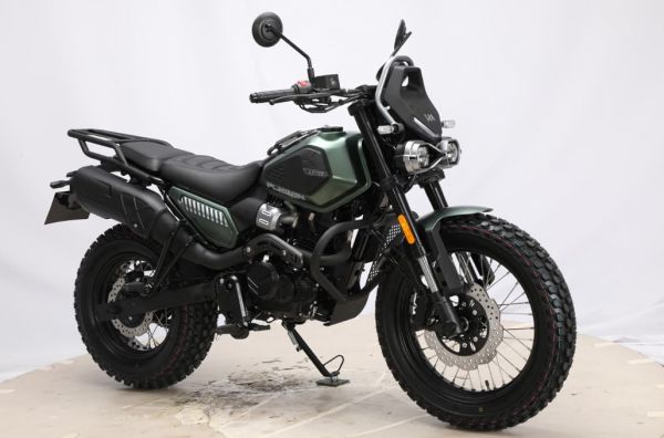 WMoto Letbe Flygon 250, Motor Bergenre Retro Scrambler-Trail Harga Rp 43 Jutaan