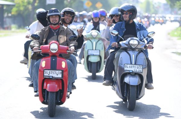 Yamaha Classy Ride and Chill Perdana Singgahi Pulau Sumatra 