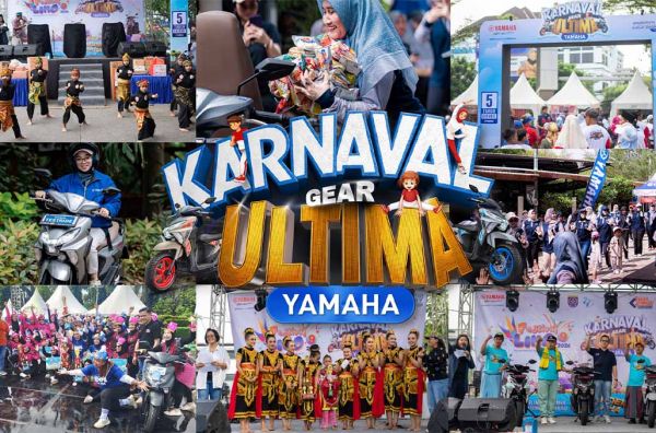 Karnaval Gear Ultima, Cara Yamaha Rayakan Kemerdekaan di 9 Kota