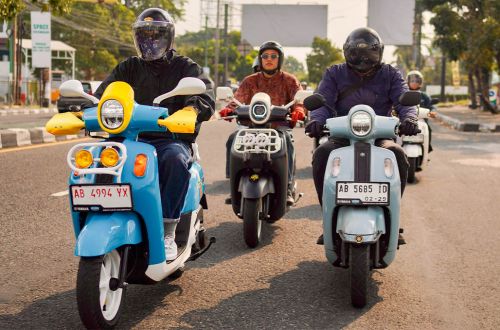 Yamaha Rilis Fazzio Special Edition Sunset Blue di Festival Cherrypop 2026
