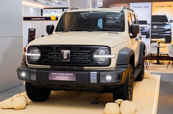GWM Tank 300 Diesel Sand Beige Tampil di GIIAS 2026 Surabaya