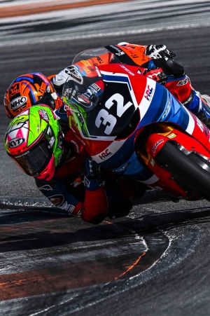 Pebalap Binaan AHM Terkencang di FP Valencia, Tembus Enam Besar Moto3 Junior
