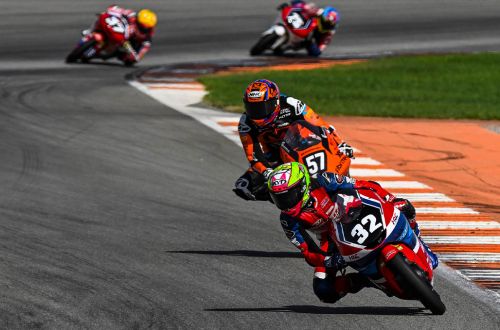 Pebalap Binaan AHM Terkencang di FP Valencia, Tembus Enam Besar Moto3 Junior