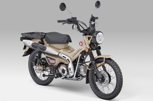 Honda CT125 Makin Ikonik dan Berkarakter Lewat Sentuhan Warna Baru